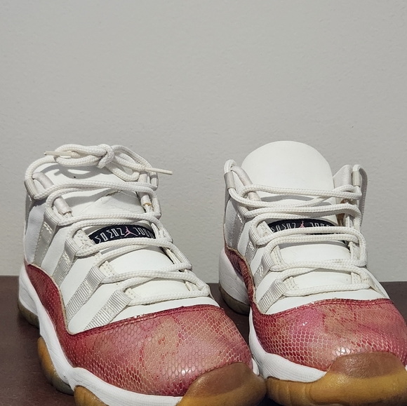 2001 Nike Air Jordan XI Pink Snakeskin - Picture 9 of 10